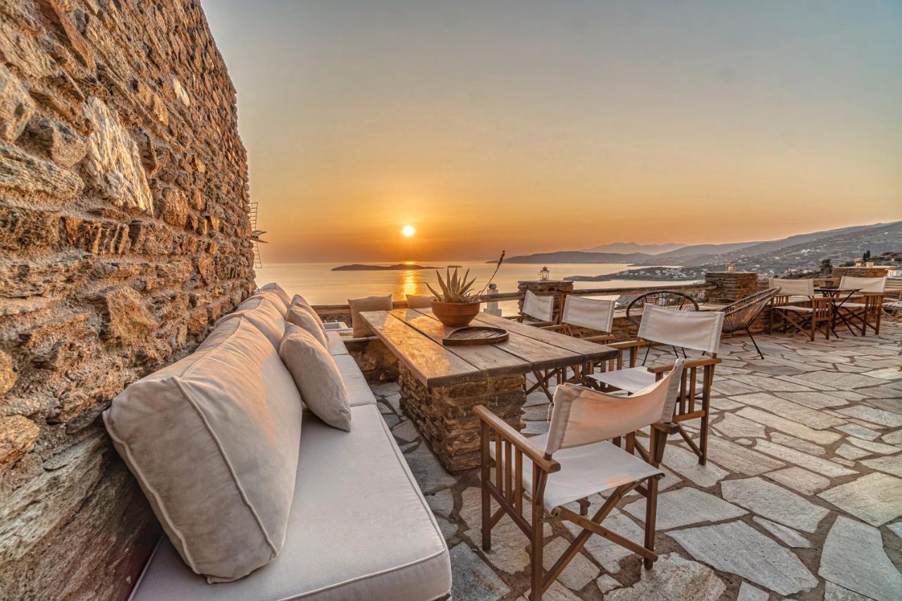 Irida Villa - Sea & Sunset Flats By Explore Andros Batsi  Exterior photo