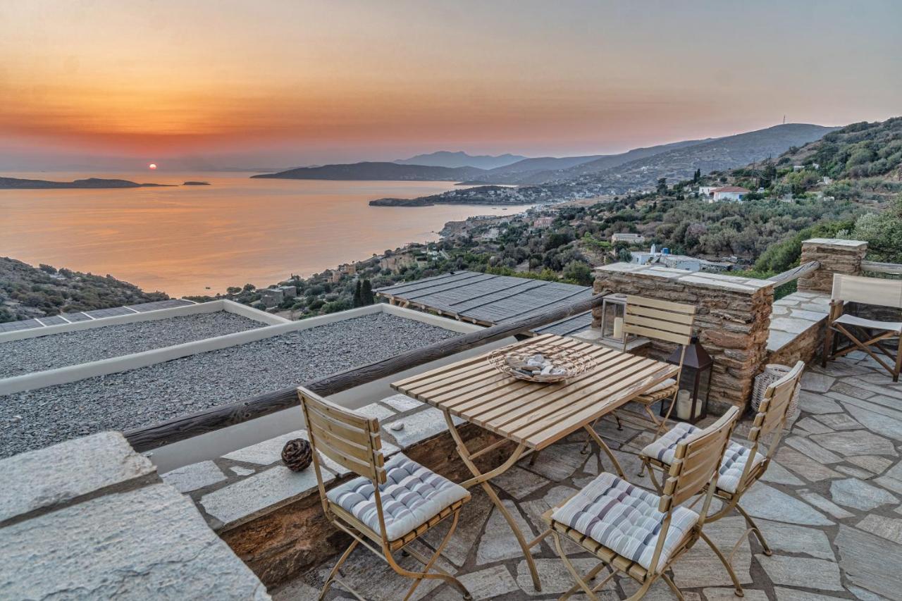 Irida Villa - Sea & Sunset Flats By Explore Andros Batsi  Exterior photo