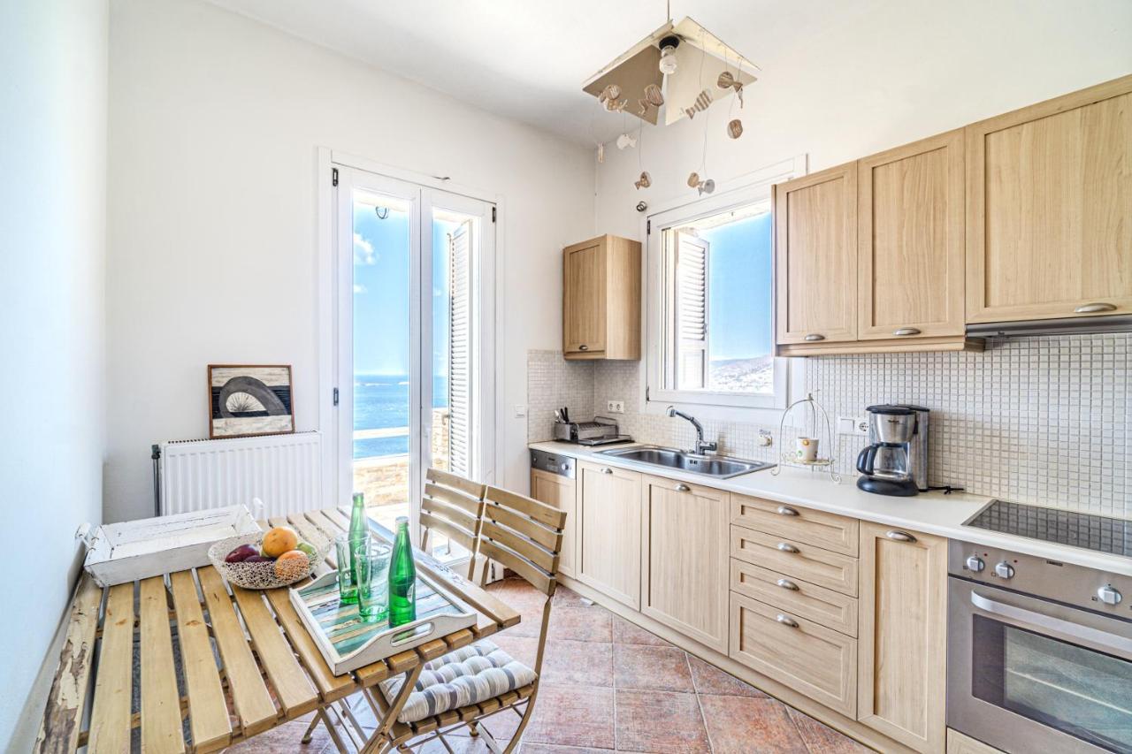 Irida Villa - Sea & Sunset Flats By Explore Andros Batsi  Exterior photo