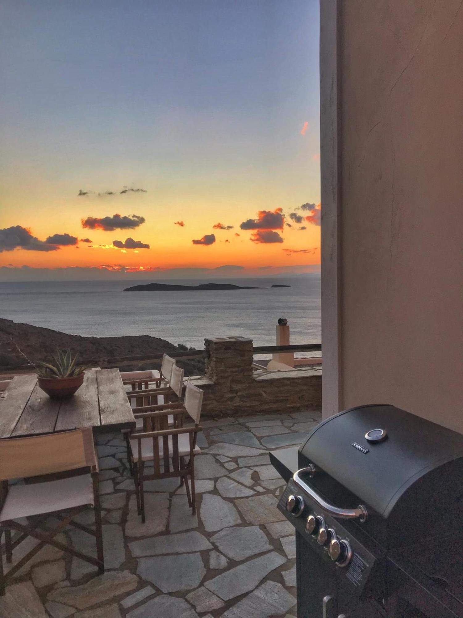 Irida Villa - Sea & Sunset Flats By Explore Andros Batsi  Exterior photo